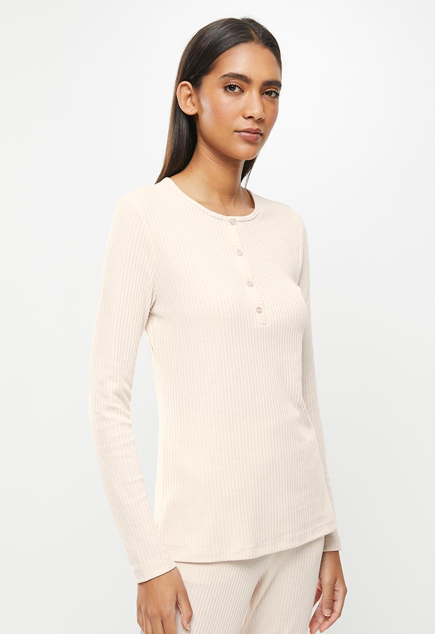 Superbalist - Rib sleep set - oatmeal