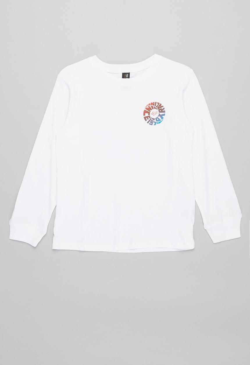 Fox - Revolver long sleeve - white