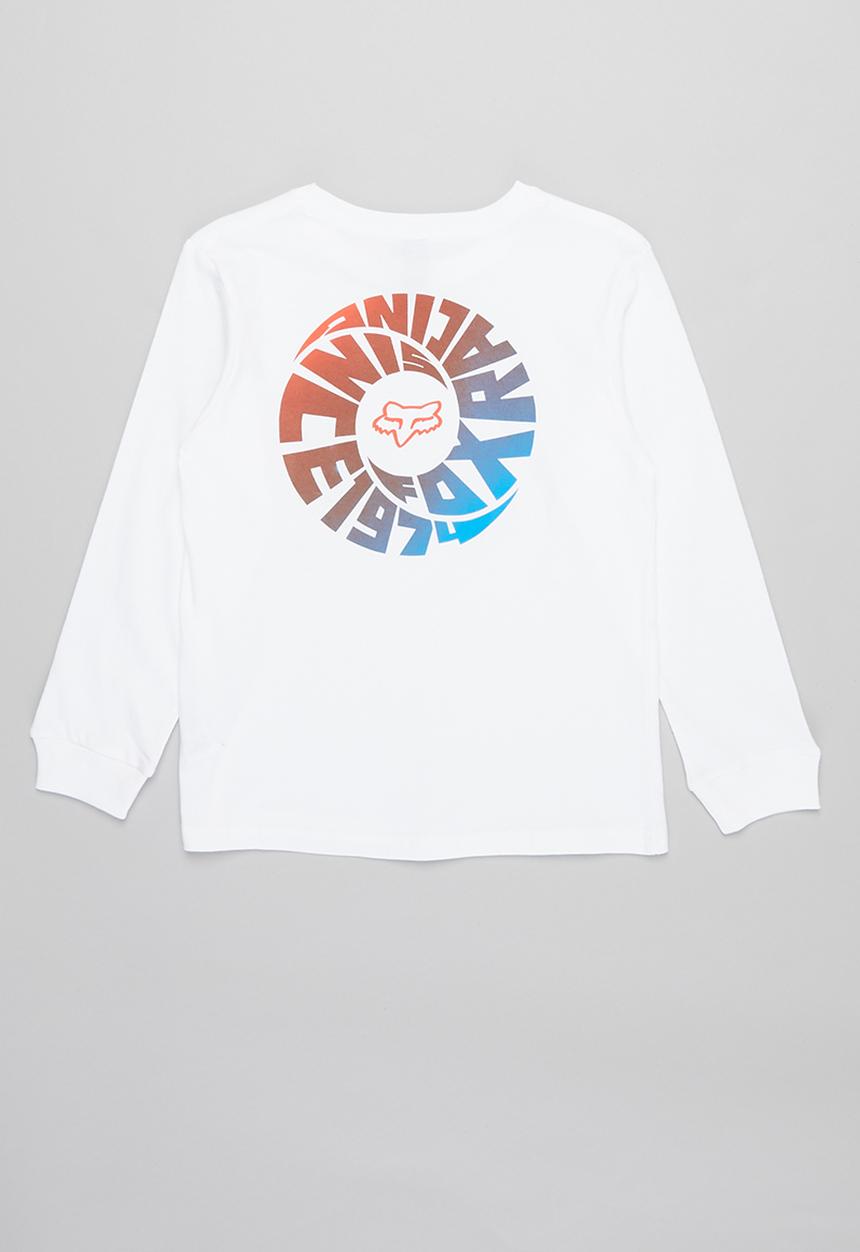 Fox - Revolver long sleeve - white