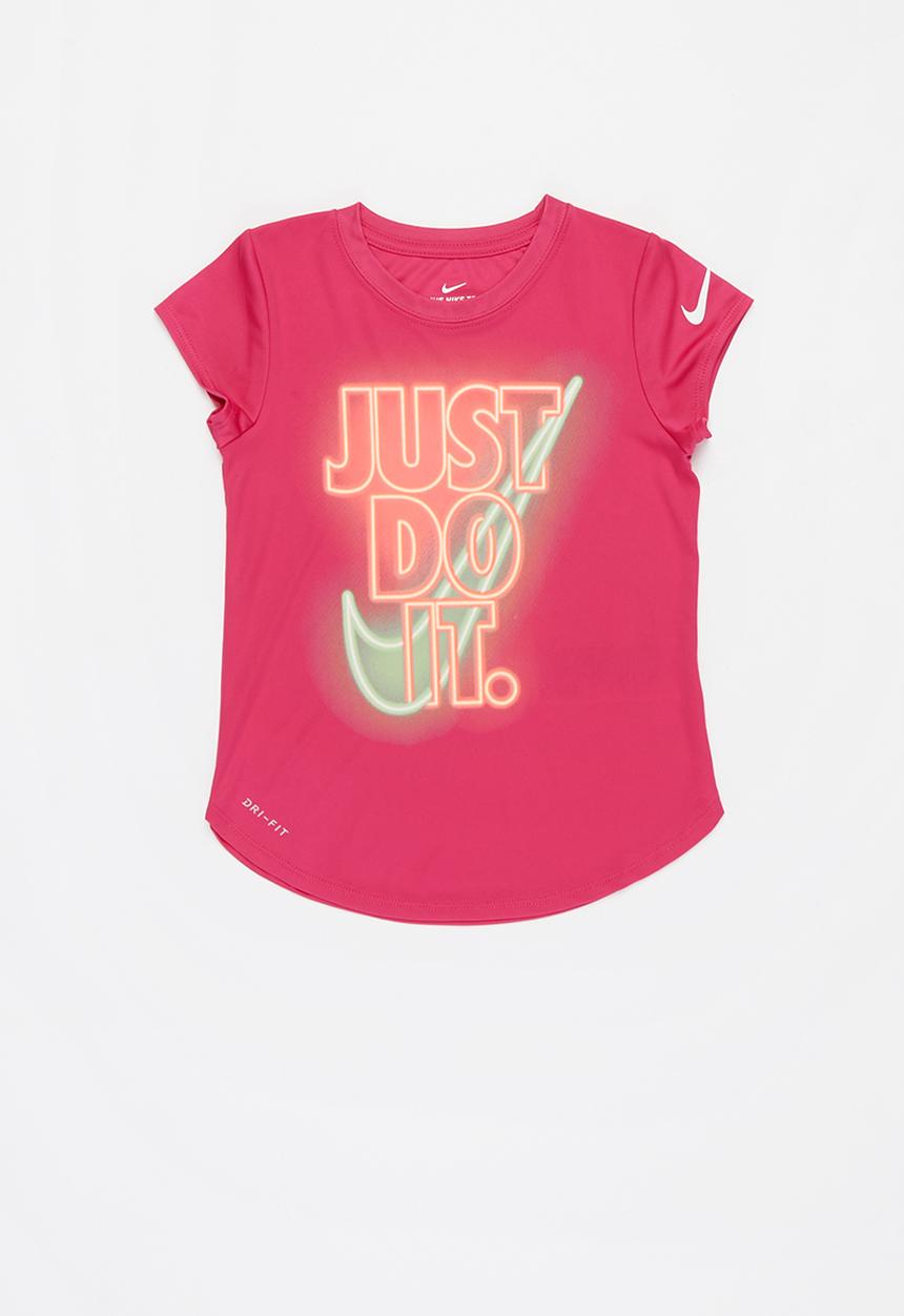 Nike - Nkg jdi glow in the dark tee - fireberry