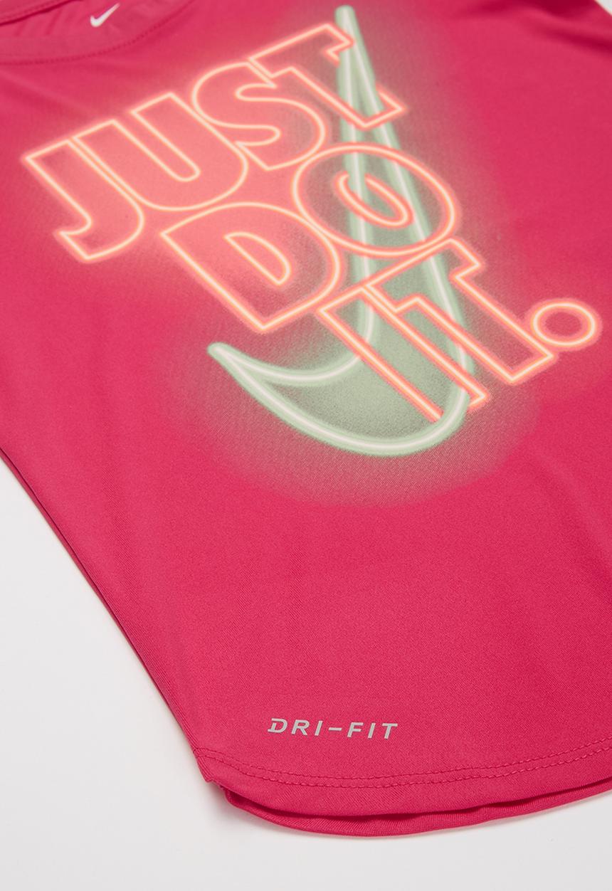Nike - Nkg jdi glow in the dark tee - fireberry
