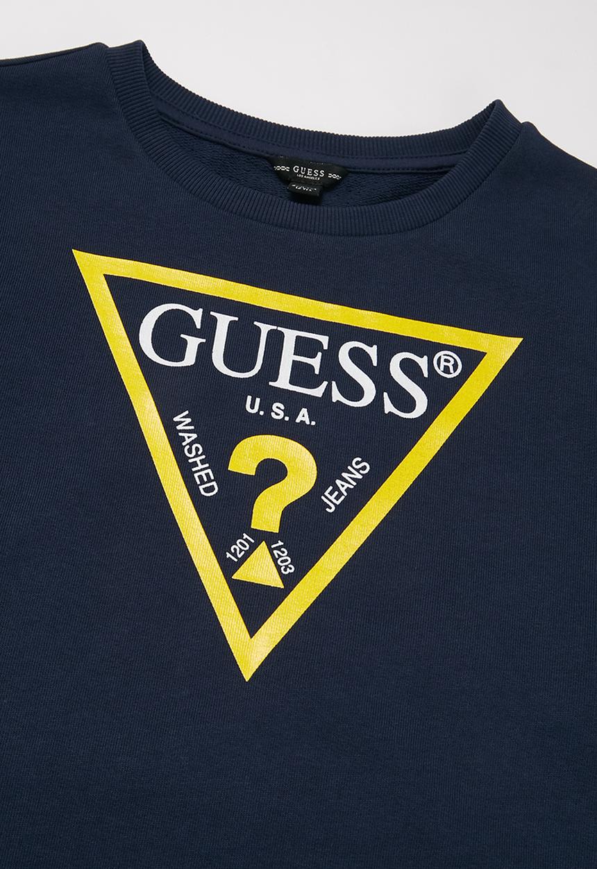GUESS - Basic active pullover - navy