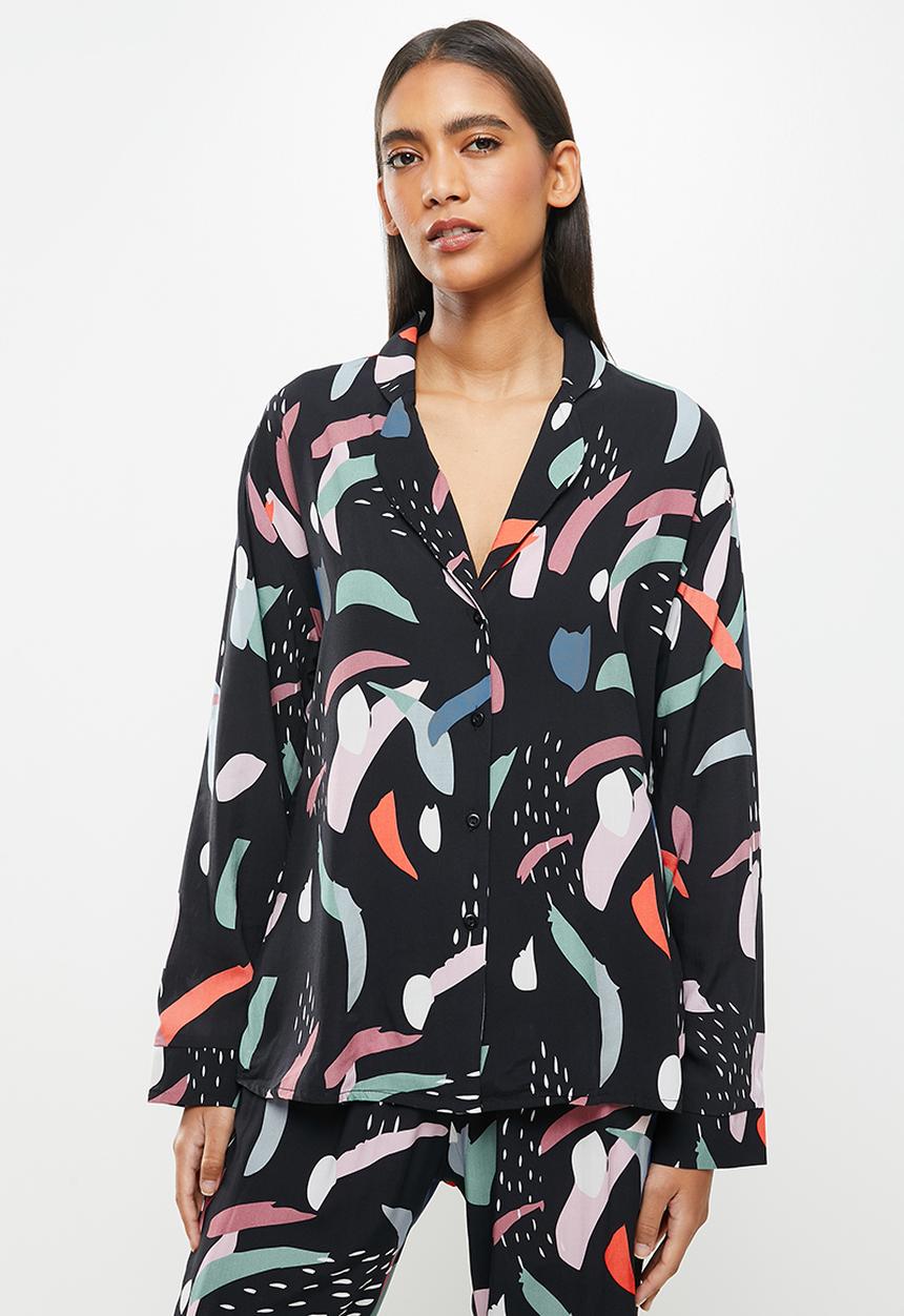 Superbalist - Sleep shirt & pants set - multi 