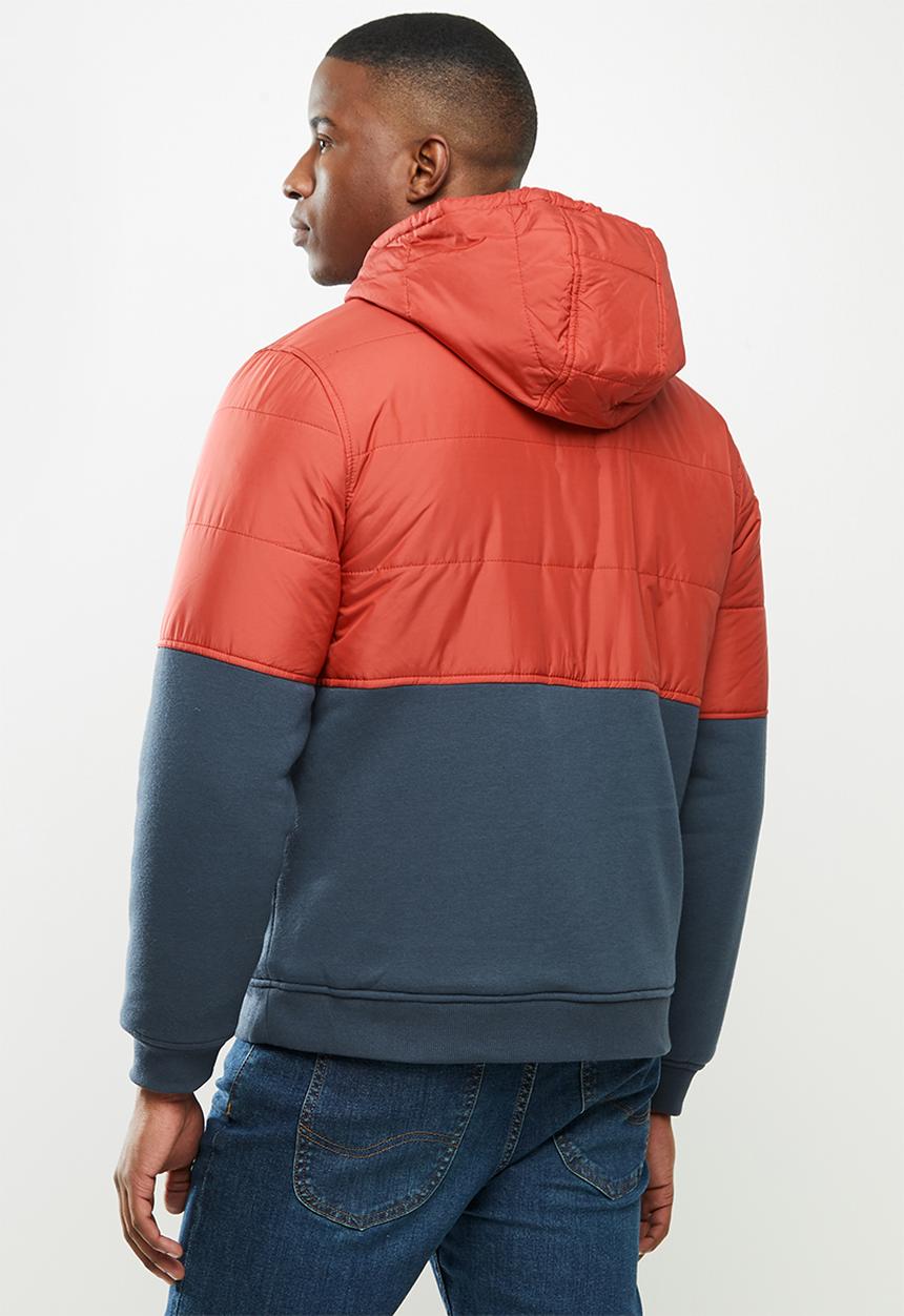 Fox - Lindon sasquatch - red & navy