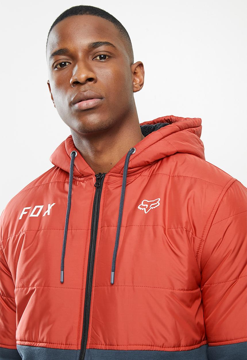 Fox - Lindon sasquatch - red & navy