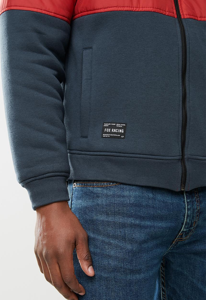 Fox - Lindon sasquatch - red & navy