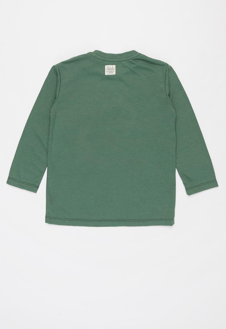 Sticky Fudge - Rebel tee - green
