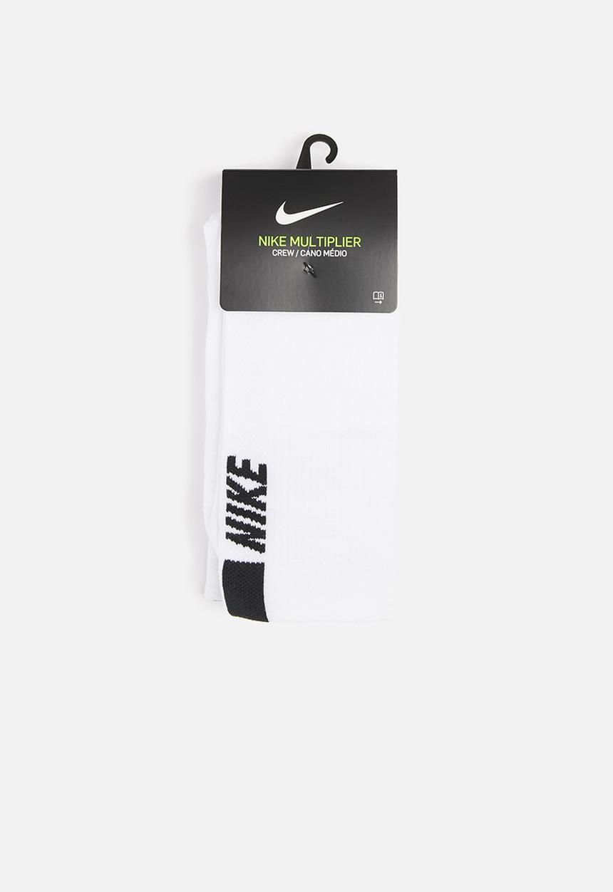 Nike - Nike multiplier socks - white
