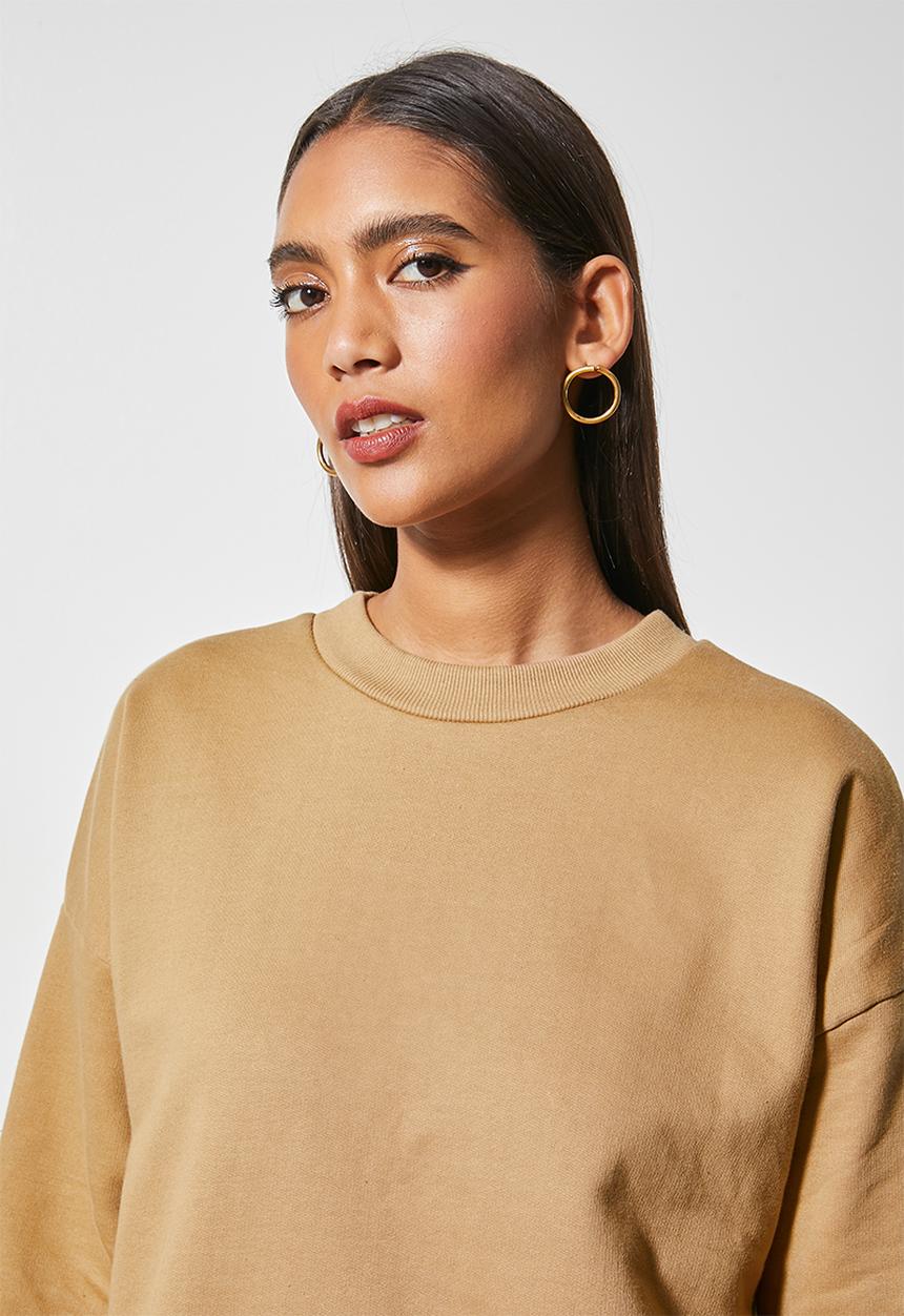 Superbalist - Crew neck sweat - toffee