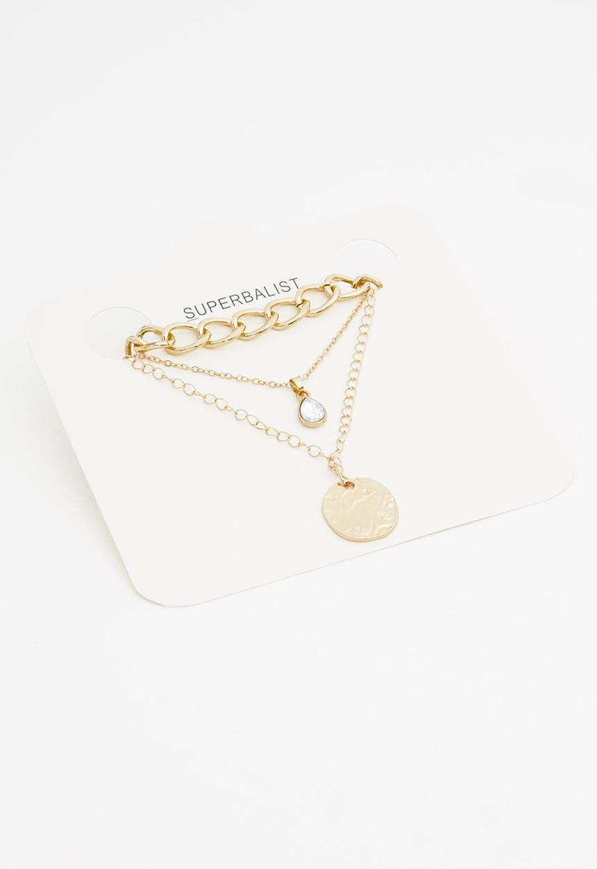 Superbalist - Kaylee layered necklace - gold
