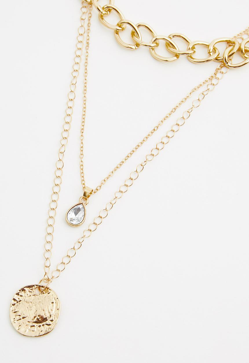 Superbalist - Kaylee layered necklace - gold