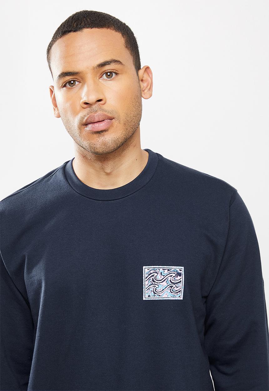 Billabong  - Crayon wave crew - navy