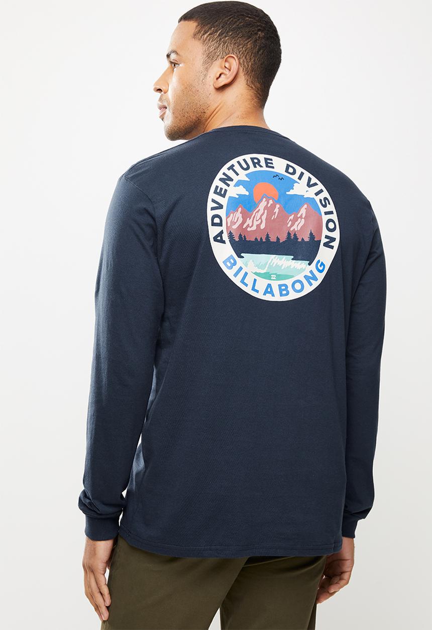 Billabong  - Adiv view long sleeve tee - navy