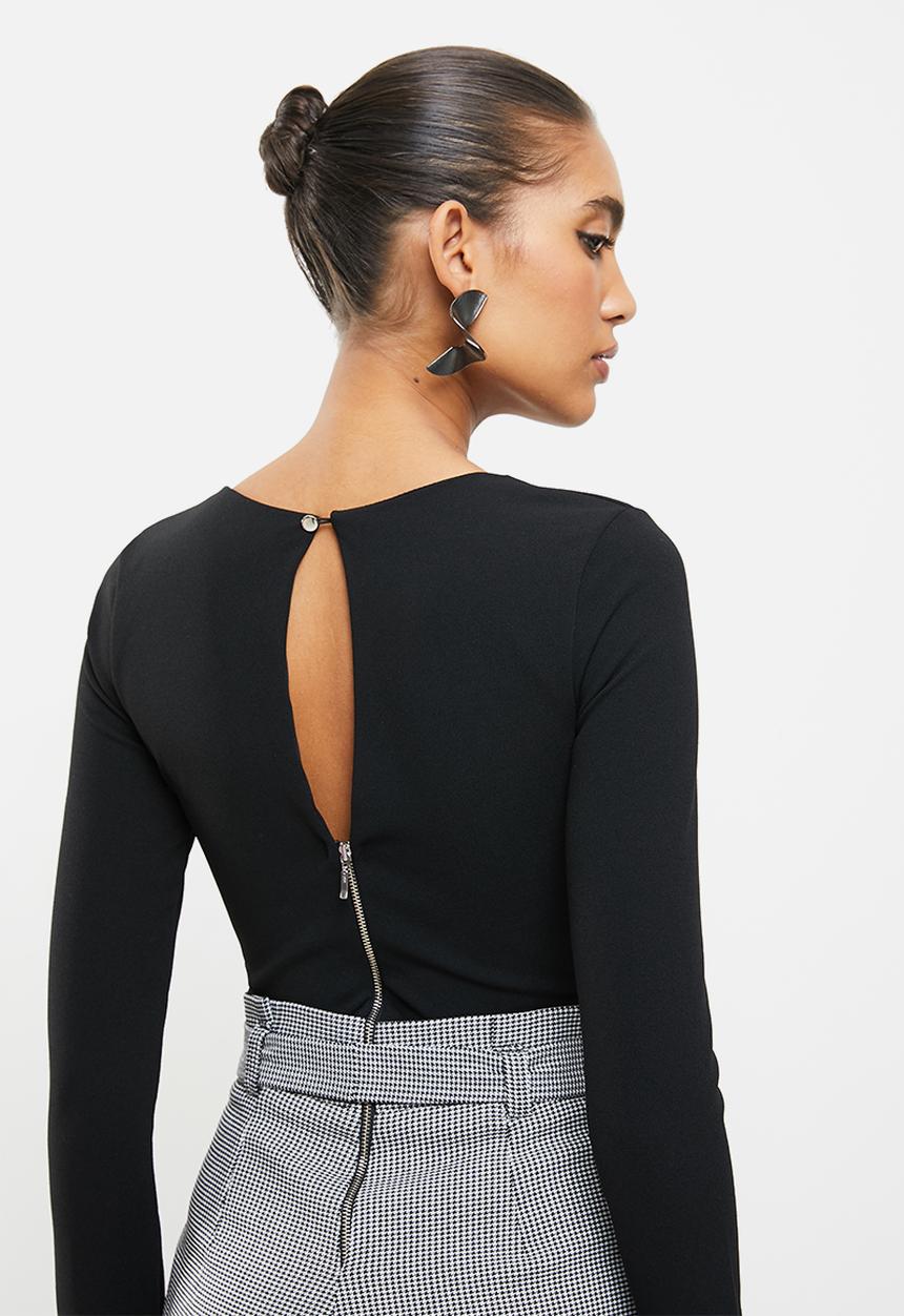 SISSY BOY - Bad wave paperbag jumpsuit - black & white