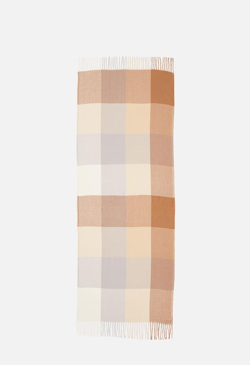 edit - Colourblock infinity scarf - multi