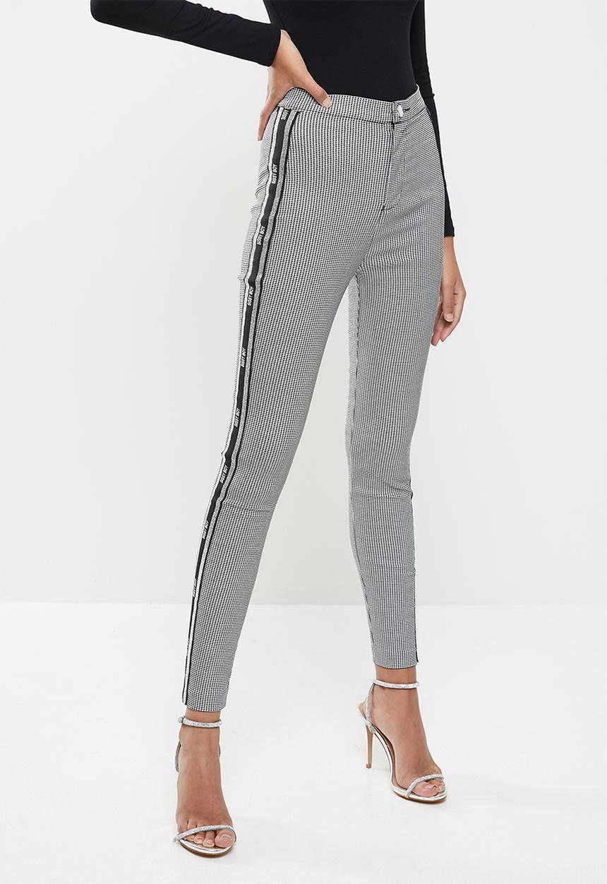 SISSY BOY - Hounding me legging - black & white