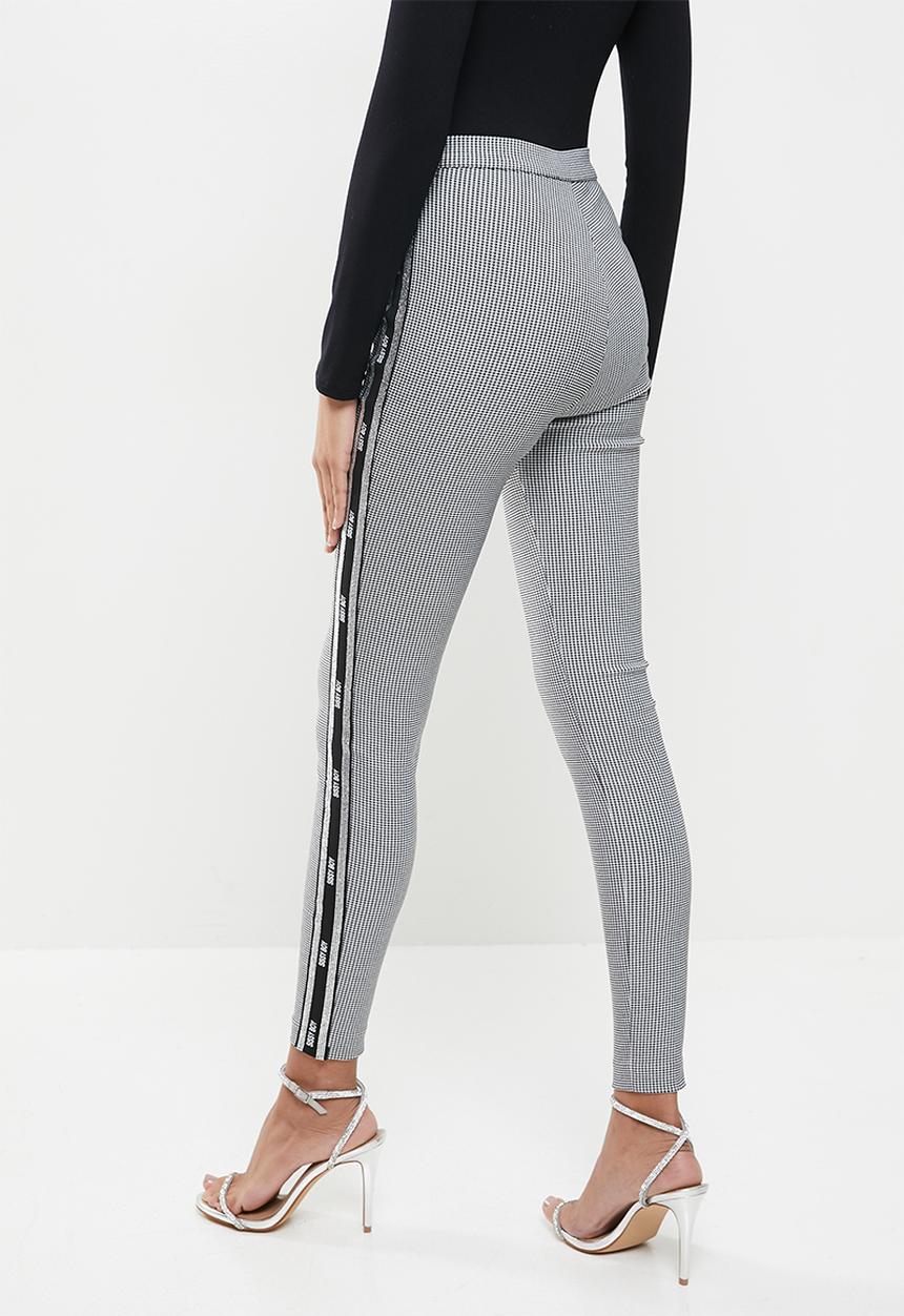 SISSY BOY - Hounding me legging - black & white