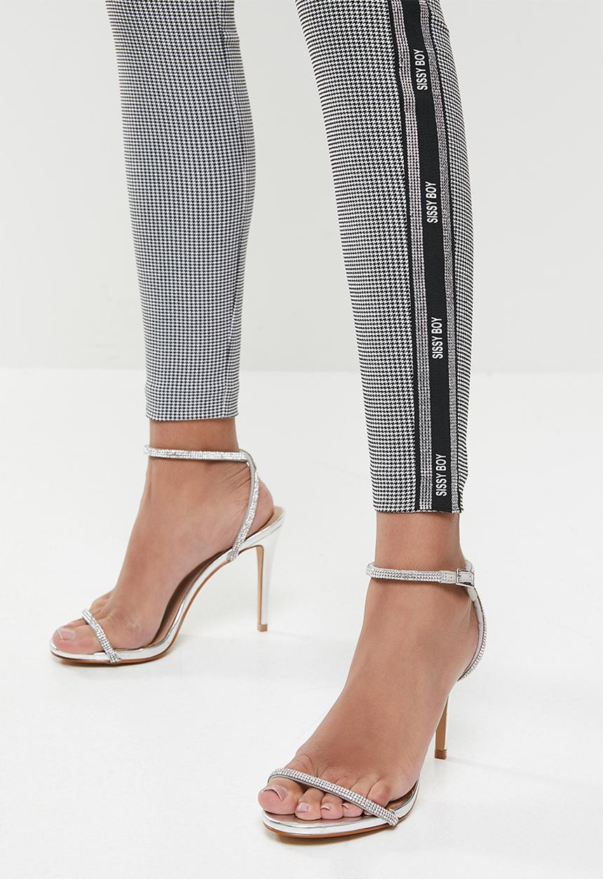 SISSY BOY - Hounding me legging - black & white