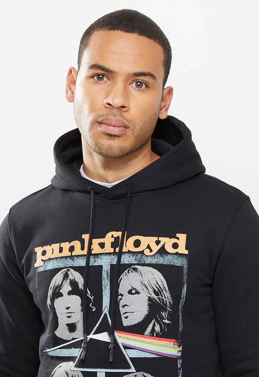 Only & Sons - Pinkfloyd life reg hoodie sweat - black