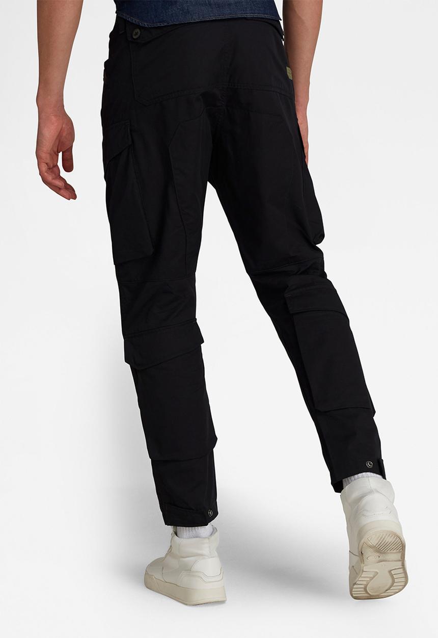 G-STAR - Jungle relaxed tapered cargo - dark black
