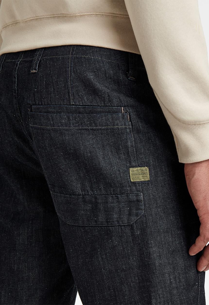 G-STAR - Worker chino denim short - rinsed
