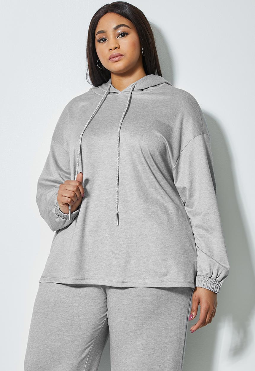 Superbalist - Premium ponti hoodie - grey 