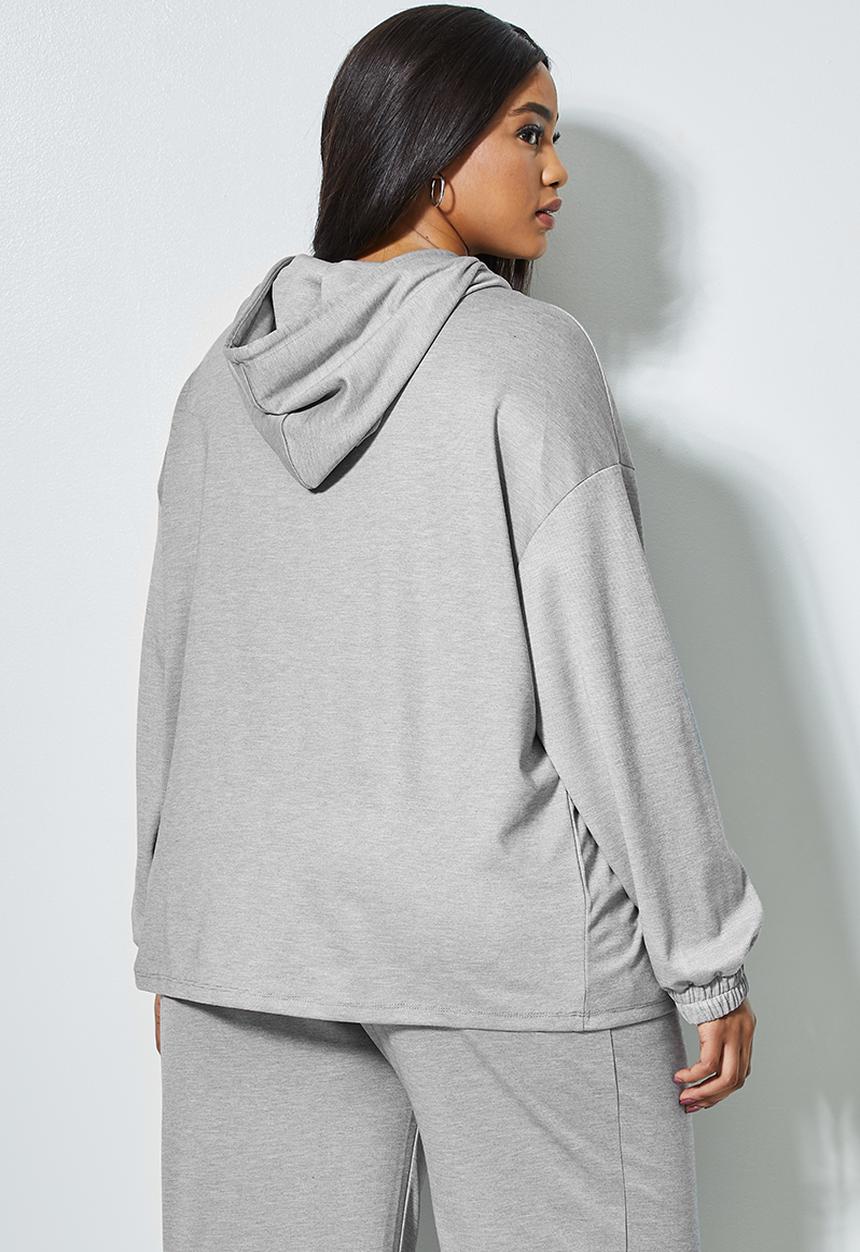 Superbalist - Premium ponti hoodie - grey 
