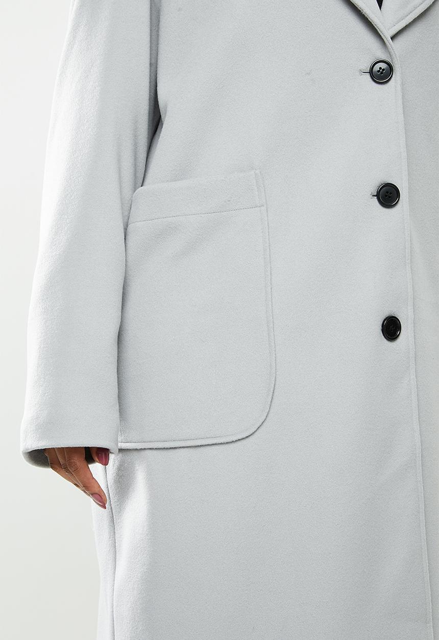 Missguided - Plus oversized longline - grey