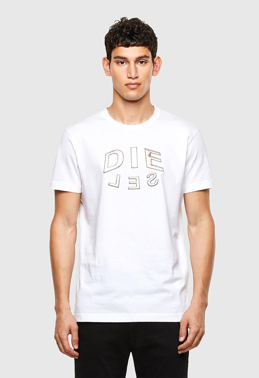 Diesel  - T-diegos-a1 t-shirt - white