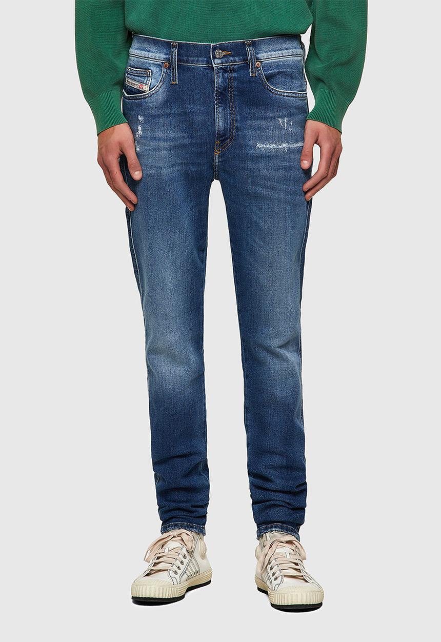 Diesel  - D-istort-x l.32 trousers - mid blue