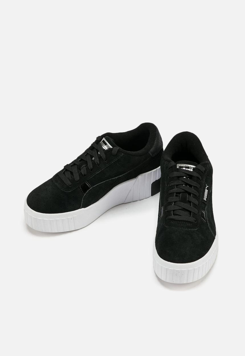 PUMA - Cali wedge soft wild wn's - puma black-puma white-puma silver