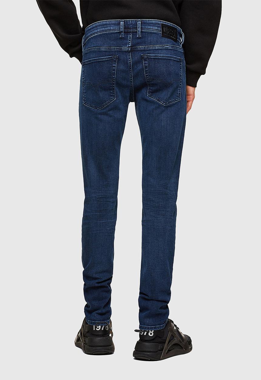 Diesel  - Sleenker-x l.32 trousers - mid blue