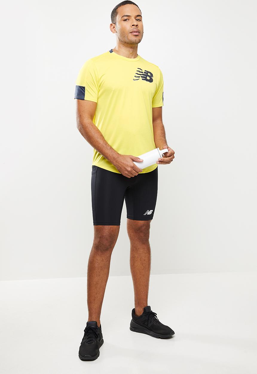 New Balance  - Fast flight 8in fitted short - black
