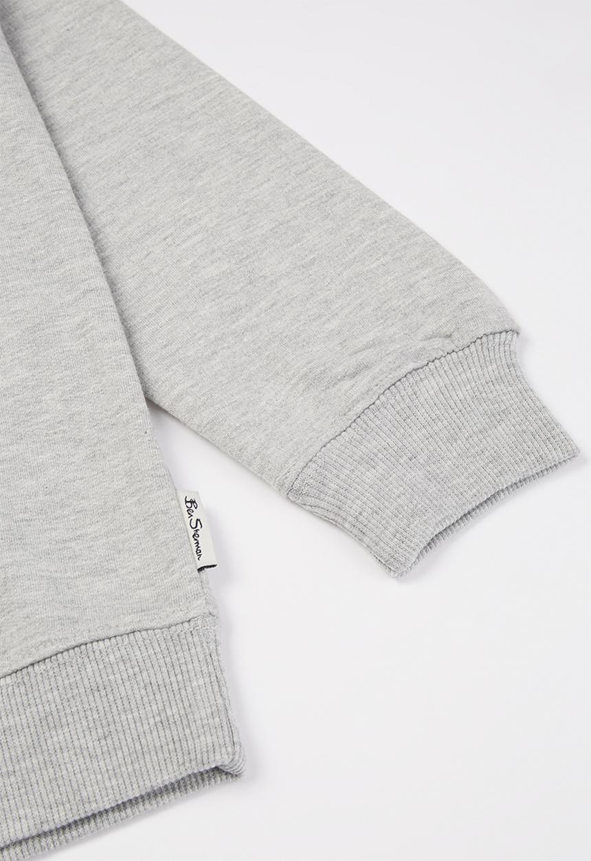Ben Sherman - Boys ben crewneck - grey
