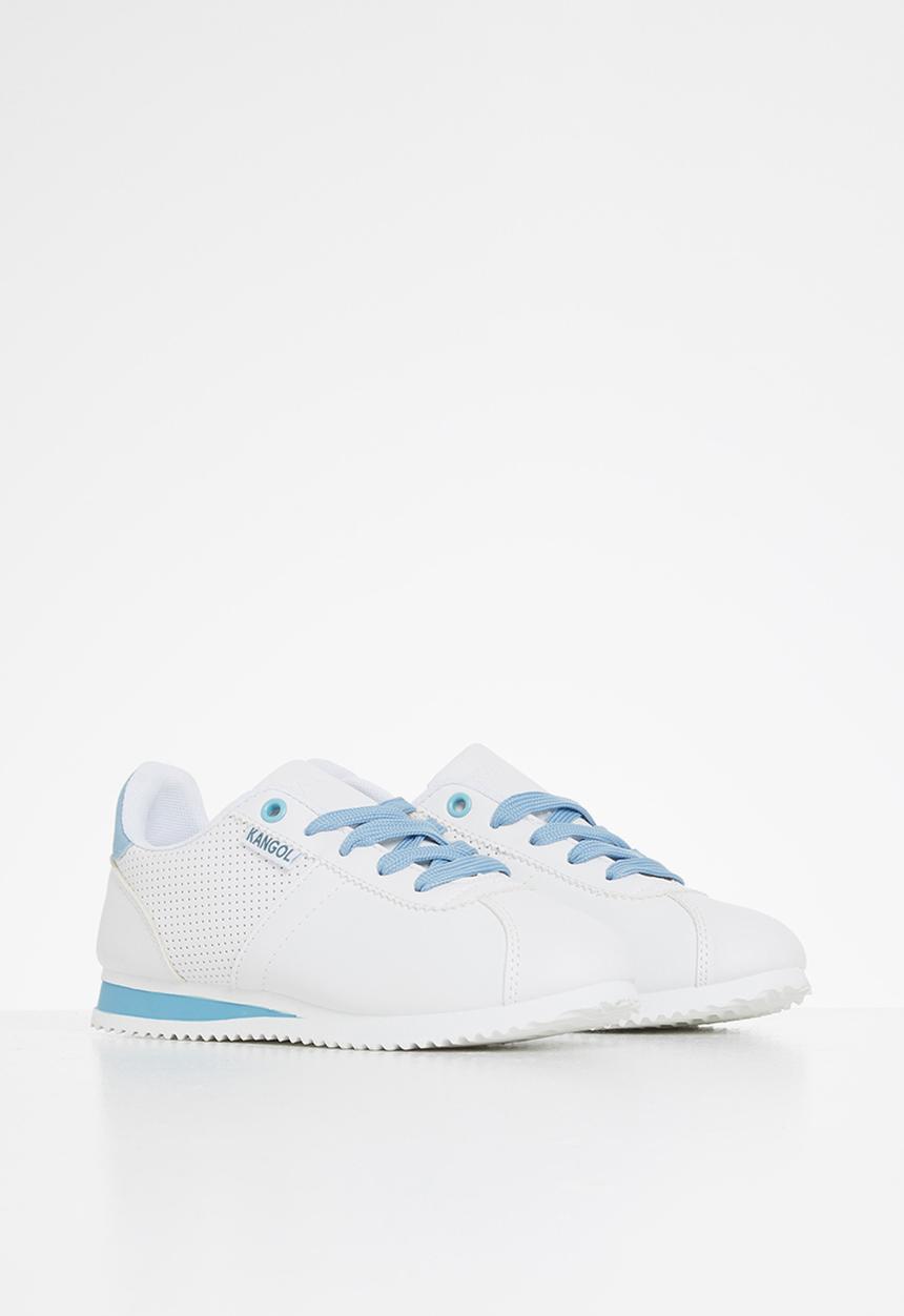 KANGOL - Girls lace up - white