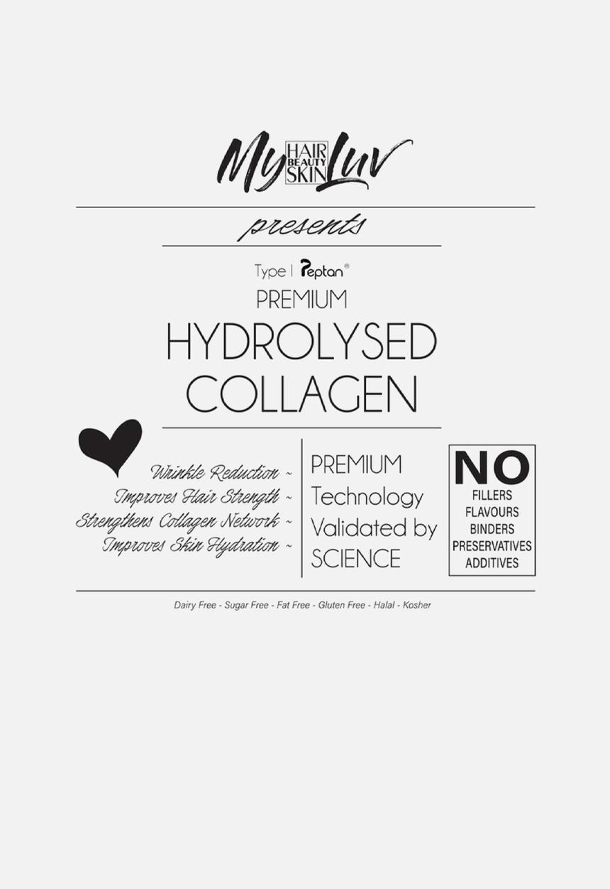 My Beauty Luv - Peptan Type 1 Premium Hydrolysed Collagen Capsules