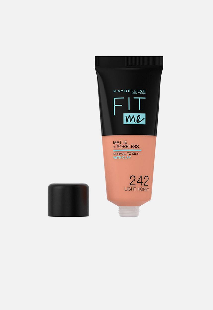 Maybelline - FIT ME!® Matte + Poreless Foundation - 242 Light Honey