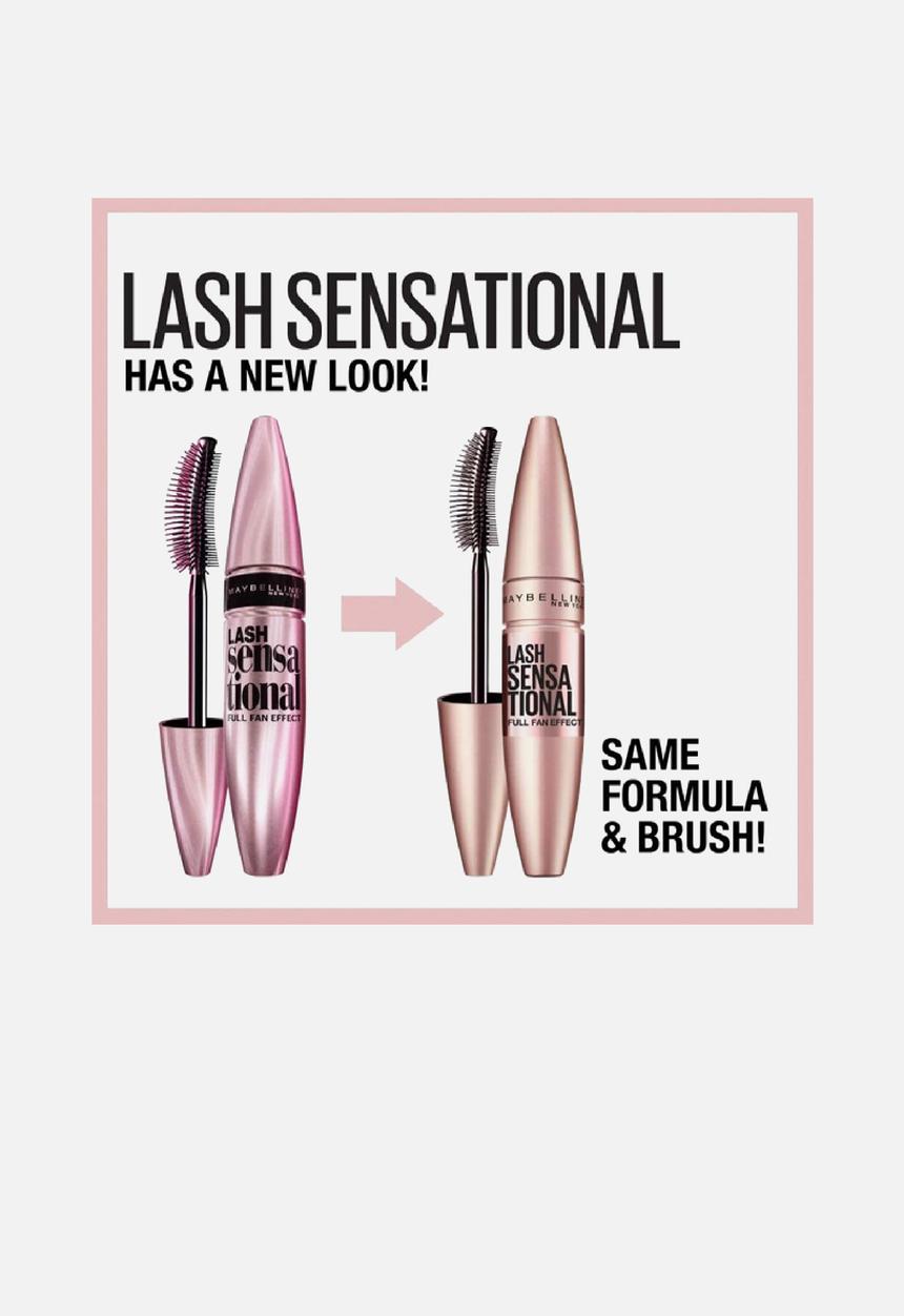 Maybelline - Lash Sensational® Washable Mascara - Very Black