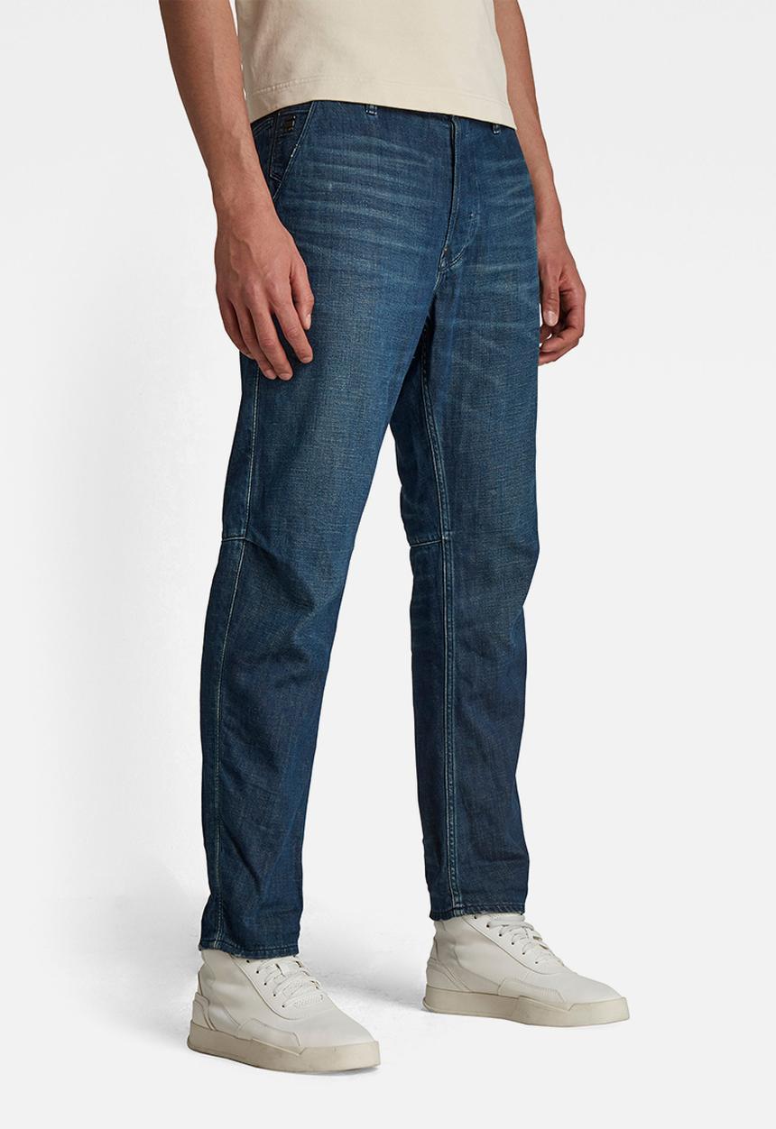 G-STAR - Grip 3d relaxed tapered - worn in atoll blue