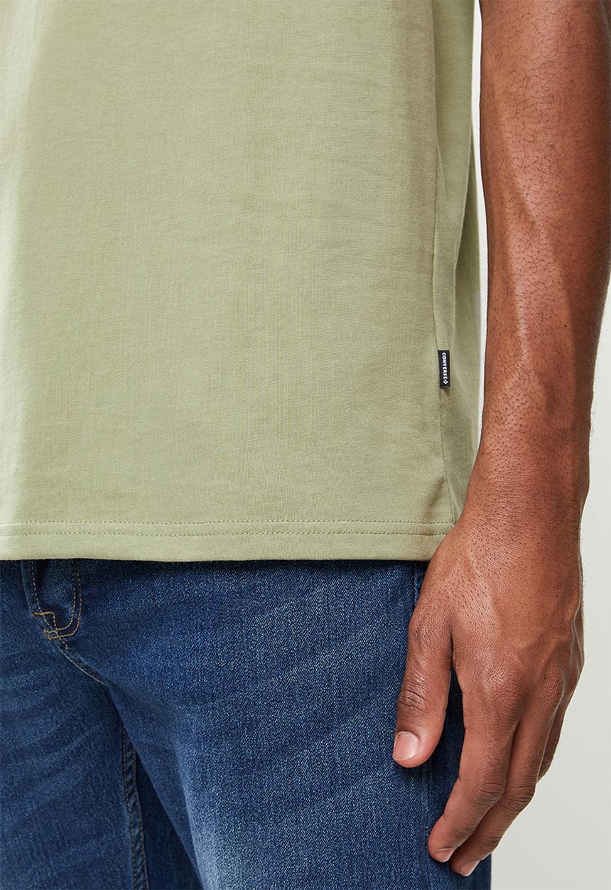 Converse - Star chevron graphic tee - sage
