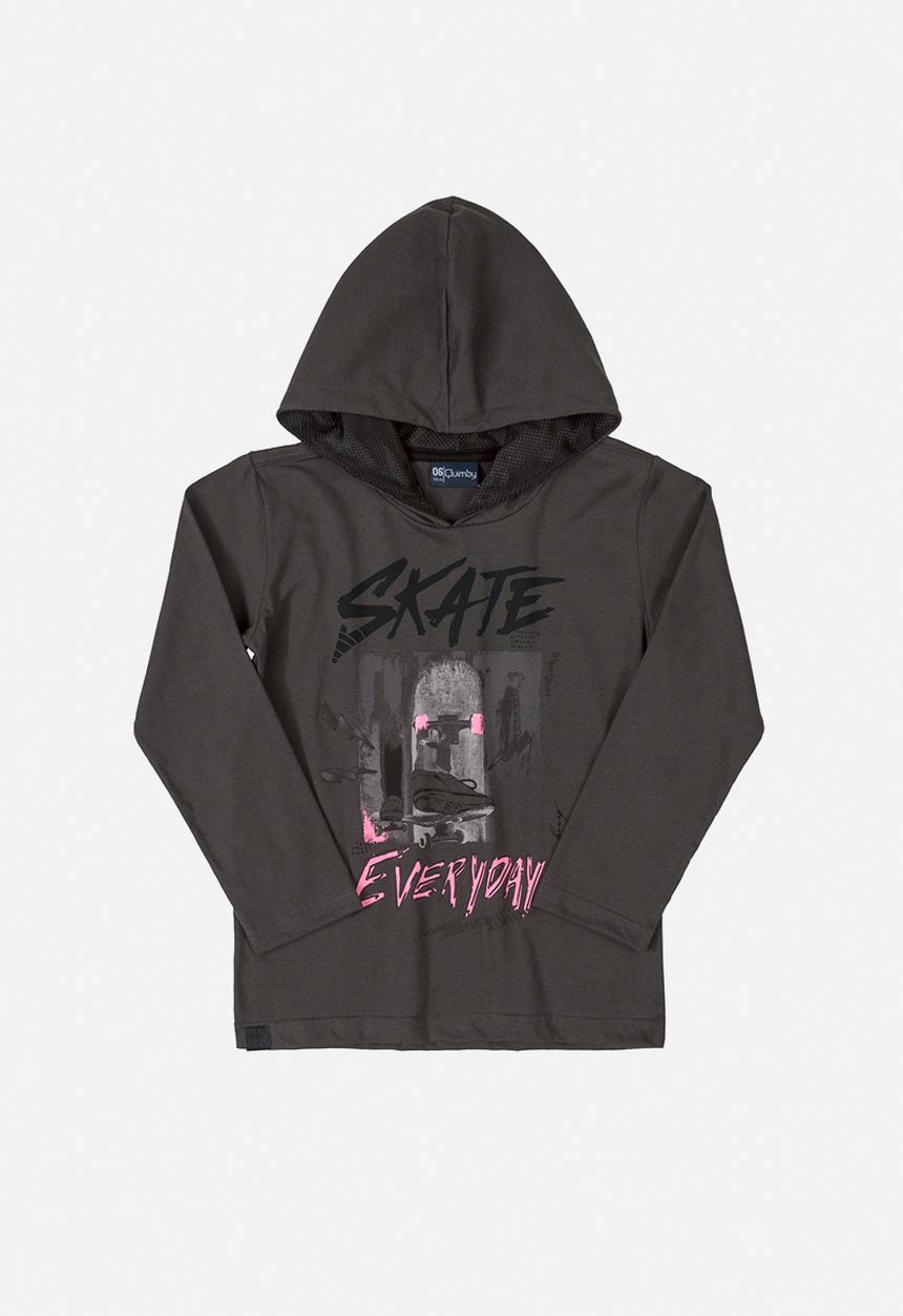 Quimby - Boys hooded top - dark blue