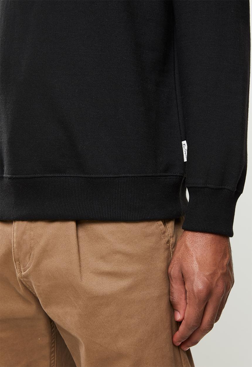 Ben Sherman - Original sweat top - black