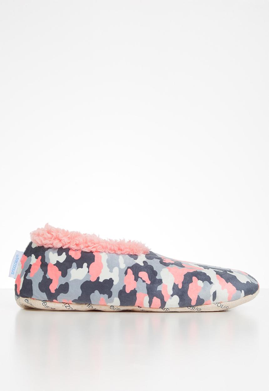 snoozies!® - Camo slipper - pink