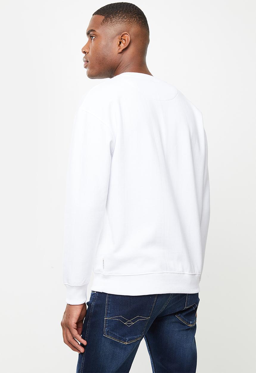 Ben Sherman - Cat crew - white