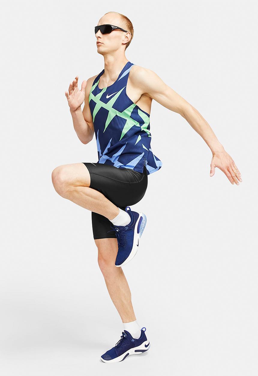 Nike - Nk df fast half tights - black