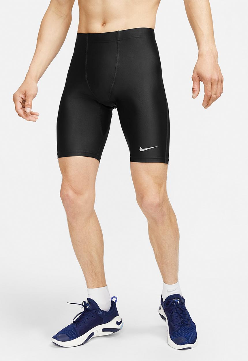 Nike - Nk df fast half tights - black