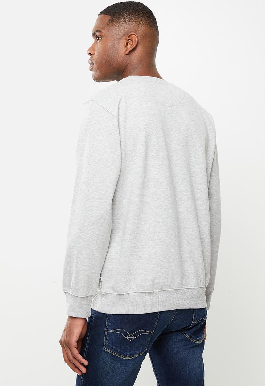 Ben Sherman - Cat crew tee - grey