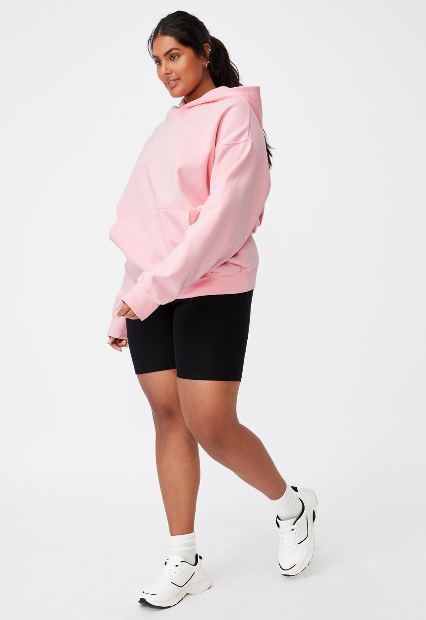 Cotton On - Curve classic hoodie - prism pink