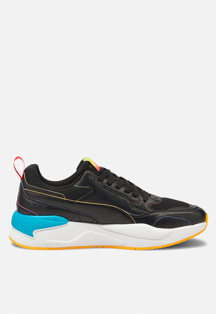PUMA - X-ray² square rainbow - puma black-puma black-scuba blue-poppy red