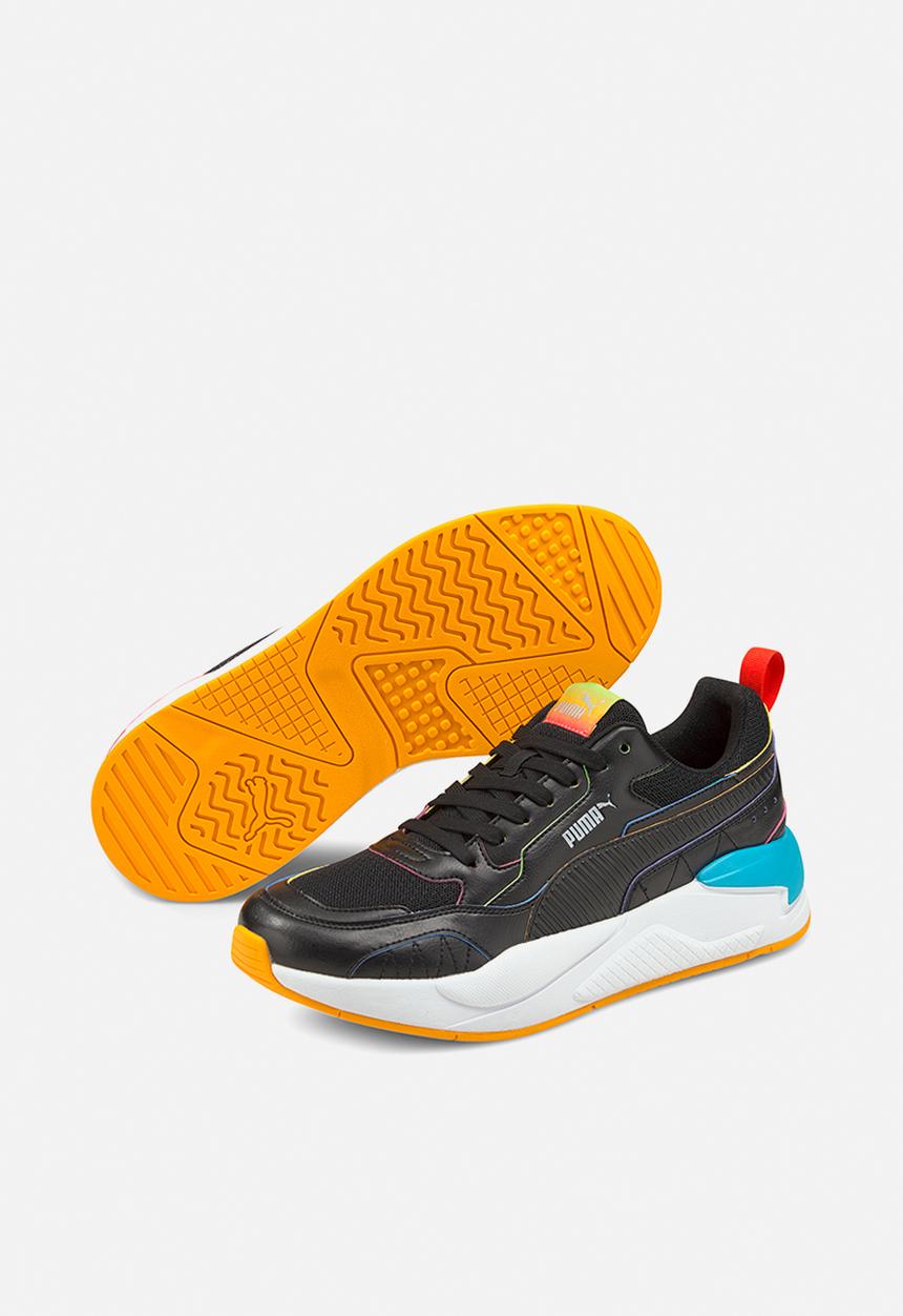 PUMA - X-ray² square rainbow - puma black-puma black-scuba blue-poppy red